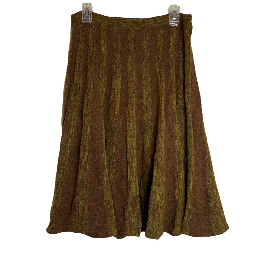 Vintage Cordelia Stretchy Knit‎ A-line Skirt Mohair/Wool Blend Size Medium